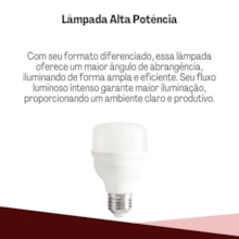 Lâmpada Led Bulbo 20W Branca 6500K 58025057 Tramontina  Lâmpada Led Bulbo 20W Branca 6500K 58025057 Tramontina