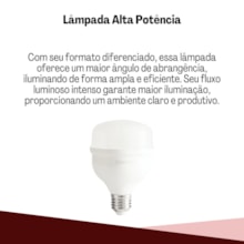 Lampada Led Bulbo 30W Branca 6500K 58025058 Tramontina Lampada Led Bulbo 30W Branca 6500K 58025058 Tramontina