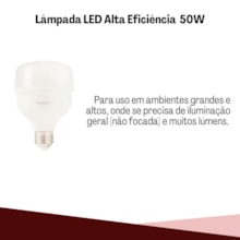 Lampada Led Bulbo 50W Branca 6500K 58025060 Tramontina LB50B
