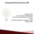 Lampada Led Bulbo 50W Branca 6500K 58025060 Tramontina LB50B