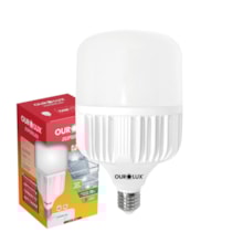 Lampada Led Bulbo Alta Potência 150W Branca 6500K E40 Ourolux