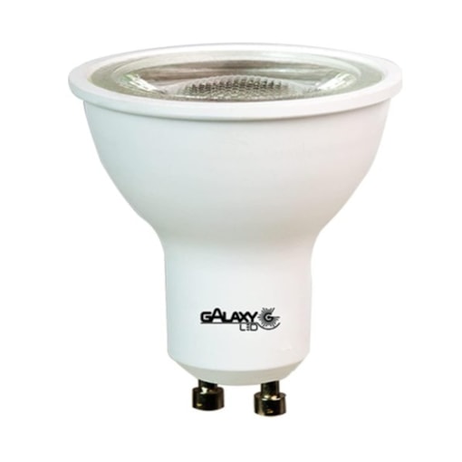 Lâmpada LED Dicróica MR16 4,8W 2700K GU10 Galaxy  Lâmpada LED Dicróica MR16 4,8W 2700K GU10 Galaxy