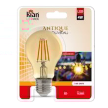 Lâmpada LED Filamento 4W 3000K A60 BIvolt Kian Lâmpada LED Filamento 4W 3000K A60 BIvolt Kian
