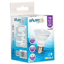 Lâmpada LED PAR20 7W 6500K Bivolt Galaxy  Lâmpada LED PAR20 7W 6500K Bivolt Galaxy