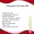 Lampada Led Vintage Gold T30 4W 2500K Bivolt JNG