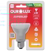 Lâmpada Super Led PAR20 E27 6W 6500K Bivolt Ourolux Lâmpada Super Led PAR20 E27 6W 6500K Bivolt Ourolux