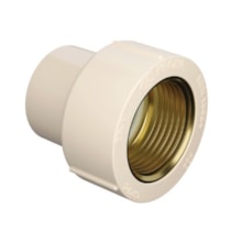 Luva de Transição CPVC Ultraterm 15mm x 1/2'' Krona Luva de Transição CPVC Ultraterm 15mm x 1/2'' Krona