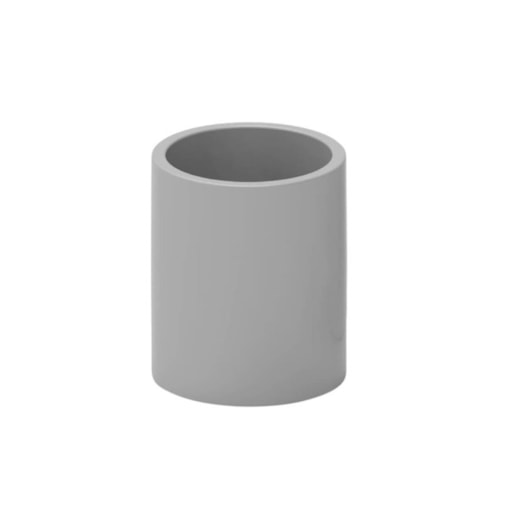 Luva PVC Encaixe 3/4'' Cinza Konextop Luva PVC Encaixe 3/4'' Cinza Konextop