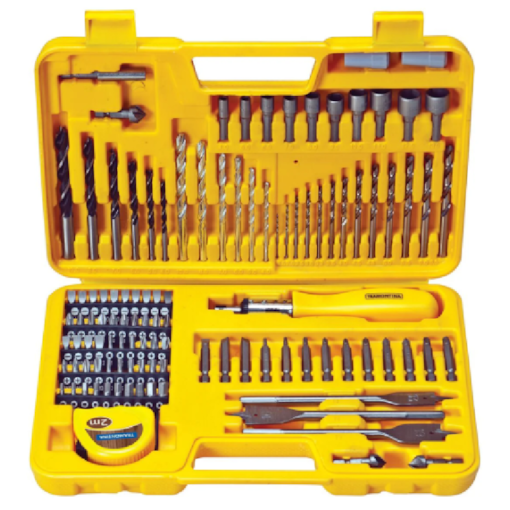 Maleta com Jogo de Brocas e Ponteiras 110 Peças 43145110 Tramontina  Maleta com Jogo de Brocas e Ponteiras 110 Peças 43145110 Tramontina