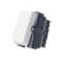 Módulo Interruptor B3 Bipolar Paralelo 10A 250V Branco Margirius Módulo Interruptor B3 Bipolar Paralelo 10A 250V Branco Margirius