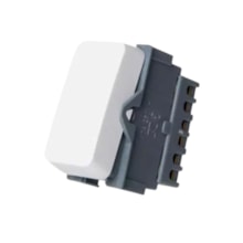 Módulo Interruptor B3 Bipolar Paralelo 10A 250V Branco Margirius Módulo Interruptor B3 Bipolar Paralelo 10A 250V Branco Margirius