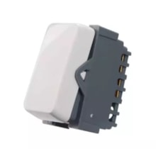 Módulo Interruptor B3 Bipolar Paralelo 10A 250V Branco Margirius Módulo Interruptor B3 Bipolar Paralelo 10A 250V Branco Margirius