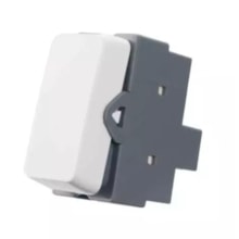 Módulo Interruptor B3 Intermediário 10A 250V Branco Margirius Módulo Interruptor B3 Intermediário 10A 250V Branco Margirius