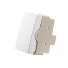 Módulo Interruptor Sleek Bipolar Paralelo 10A 250V Branco Margirius Módulo Interruptor Sleek Bipolar Paralelo 10A 250V Branco Margirius