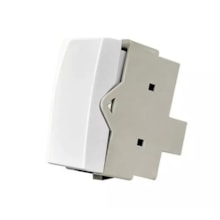 Módulo Interruptor Sleek Intermediário 10A 250V Branco Margirius Módulo Interruptor Sleek Intermediário 10A 250V Branco Margirius