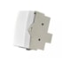 Módulo Interruptor Sleek Intermediário 10A 250V Branco Margirius Módulo Interruptor Sleek Intermediário 10A 250V Branco Margirius