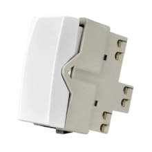 Módulo Interruptor Sleek Paralelo Sleek 10A 250V Branco Margirius Módulo Interruptor Sleek Paralelo Sleek 10A 250V Branco Margirius