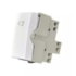 Módulo Interruptor Sleek Pulsador Campainha 2A 250V Branco Margirius Módulo Interruptor Sleek Pulsador Campainha 2A 250V Branco Margirius