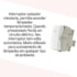 Módulo Interruptor Sleek Pulsador Minuteria 10A 250V Branco Margirius Módulo Interruptor Sleek Pulsador Minuteria 10A 250V Branco Margirius