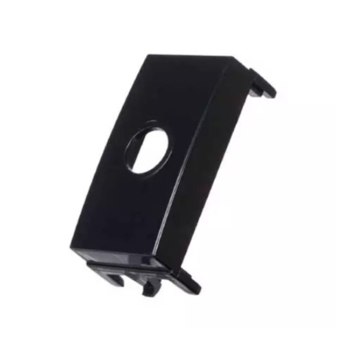 Módulo Saída de Fio Sleek Ebony 2Un Preto Margirius Módulo Saída de Fio Sleek Ebony 2Un Preto Margirius