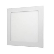 Painel Plafon LED Embutir Quadrado Branco 18W 4000K Avant