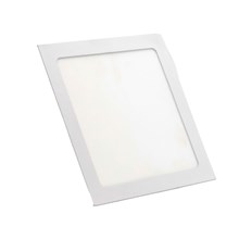 Painel Plafon LED Embutir Quadrado Branco 18W 6000K LedBee