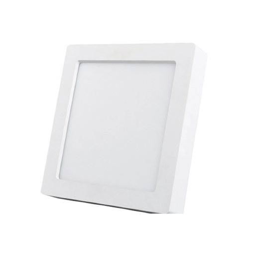 Painel Plafon LED Sobrepor Quadrado Branco 18W 4000K Ourolux Painel Plafon LED Sobrepor Quadrado Branco 18W 4000K Ourolux