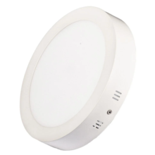 Painel Plafon LED Sobrepor Redondo Branco 12W 6500K Ourolux Painel Plafon LED Sobrepor Redondo Branco 12W 6500K Ourolux