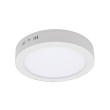 Painel Plafon LED Sobrepor Redondo Branco 24W 6000K Ecolume Painel Plafon LED Sobrepor Redondo Branco 24W 6000K Ecolume