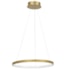 Pendente LED Borracha Redondo 40cm Cabo 2m Regulável 3500K Dourado Cinderella Pendente LED Borracha Redondo 40cm Cabo 2m Regulável 3500K Dourado Cinderella