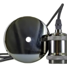 Pendente Soquete E27 150cm Bivolt Preto Cinderella Pendente Soquete E27 150cm Bivolt Preto Cinderella