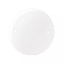 Placa 3'' Redonda Branca Sleek Margirius Placa 3'' Redonda Branca Sleek Margirius