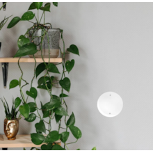 Placa 4'' Redonda Branca Sleek Margirius Placa 4'' Redonda Branca Sleek Margirius