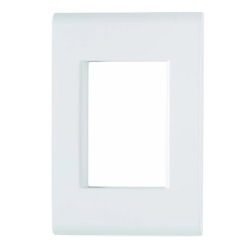 Placa 4x2 3 Postos Branca Liz Tramontina  Placa 4x2 3 Postos Branca Liz Tramontina