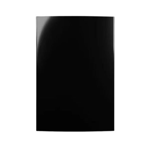 Placa 4x2 Cega Preta Sleek Ebony Margirius Placa 4x2 Cega Preta Sleek Ebony Margirius