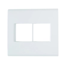 Placa 4x4 4 Postos Branca Liz Tramontina  Placa 4x4 4 Postos Branca Liz Tramontina