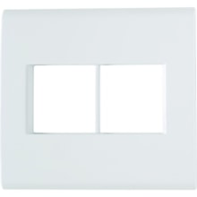 Placa 4x4 4 Postos Branca Liz Tramontina  Placa 4x4 4 Postos Branca Liz Tramontina