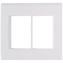 Placa 4x4 6 Postos Branca Liz Tramontina  Placa 4x4 6 Postos Branca Liz Tramontina