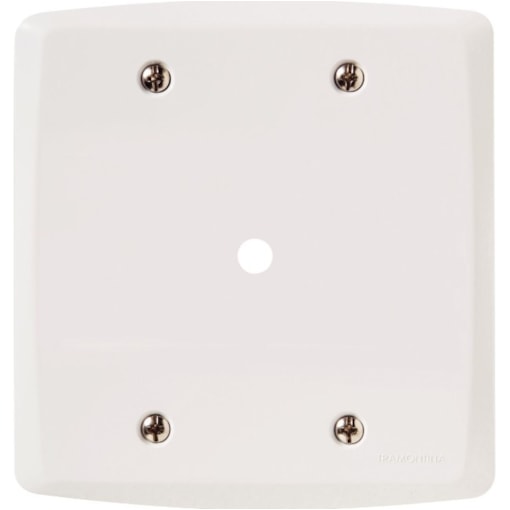 Placa 4x4 c/ 1 Furo Branca Lux² Tramontina 