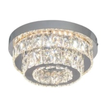 Plafon LED 30cm Redondo Cristal 30W 3 Tons Luz Cinderella Plafon LED 30cm Redondo Cristal 30W 3 Tons Luz Cinderella