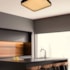 Plafon LED Sobrepor Black Preto 12W 3000K Opus