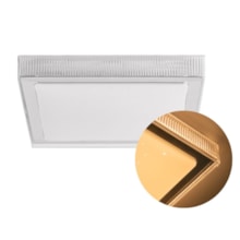 Plafon Led Sobrepor Quadrado Aquarius 12W 3000K Bivolt Opus Plafon Led Sobrepor Quadrado Aquarius 12W 3000K Bivolt Opus