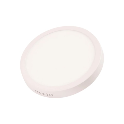 Plafon Led Sobrepor Redondo 18W Branco 6500K Bivolt Tramontina