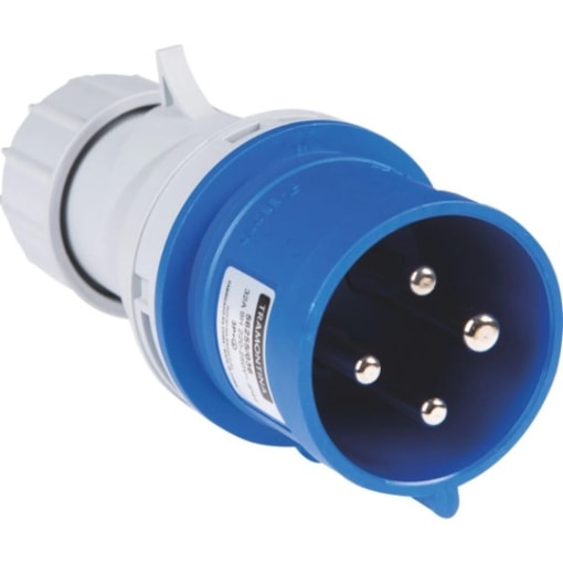 Plug Industrial 3P+T 16A Azul 9H MGI-014-9 JNG Plug Industrial 3P+T 16A Azul 9H MGI-014-9 JNG