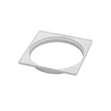 Porta Grelha Quadrada Branca nº 61 DN150 Krona Porta Grelha Quadrada Branca nº 61 DN150 Krona