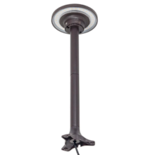 Poste Balizador Eclipse Marrom 6W 3000K Gaya  Poste Balizador Eclipse Marrom 6W 3000K Gaya