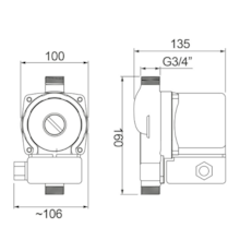Pressurizador de Água PL-9 220V Lorenzetti Pressurizador de Água PL-9 220V Lorenzetti