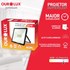 Projetor Refletor LED Slim 30W 6500K Bivolt Preto Ourolux