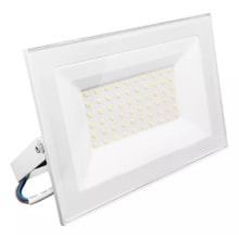 Projetor Refletor LED Slim 50W 6500K Bivolt Branco Ourolux Projetor Refletor LED Slim 50W 6500K Bivolt Branco Ourolux