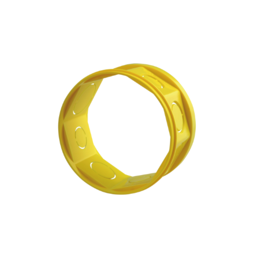 Prolongamento para Caixa de Luz Octogonal Amarelo Krona Prolongamento para Caixa de Luz Octogonal Amarelo Krona